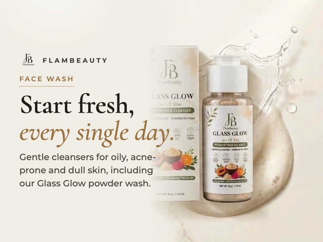 Flambeauty Face Wash banner