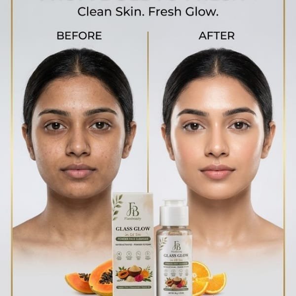 Glass Glow in 15 Sec – Powder Face Cleanser – 50g Glass Glow in 15 Sec – Powder Face Cleanser – 50g – Flambeauty (image 5)