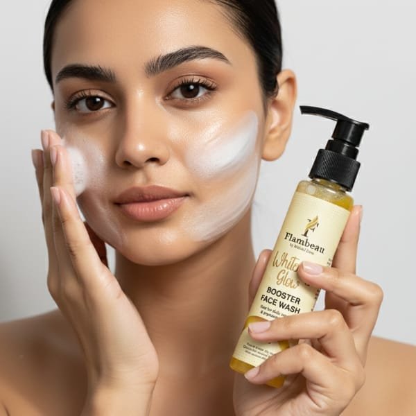 Whitening Face Wash – Brightening & Deep Cleansing – Flambeauty (image 3)