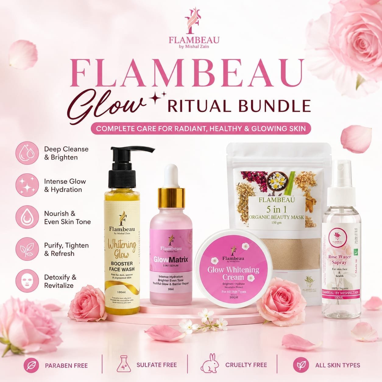 Glow Ritual Bundle - All in one bundle Glow Ritual Bundle - All in one bundle – Flambeauty
