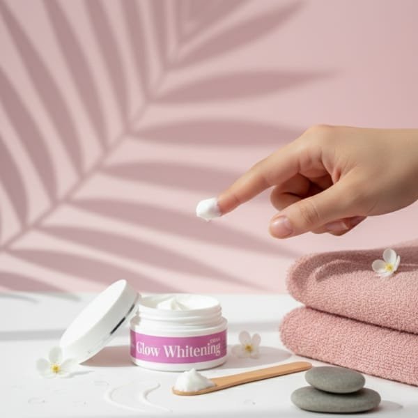 Glow Whitening Cream – Brighten & Hydrate for All Skin Types – Flambeauty (image 2)