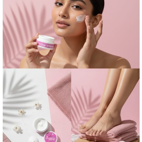 Glow Whitening Cream – Brighten & Hydrate for All Skin Types – Flambeauty (image 5)