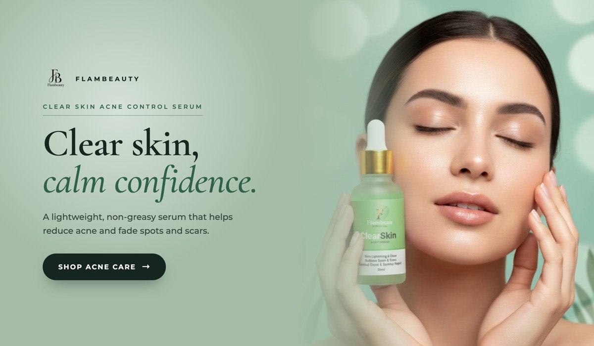 Clear Skin Acne Control Serum: clear skin, calm confidence