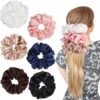 1 Silk Scrunchie – Gentle & Perfect for All Hair Types – Flambeauty