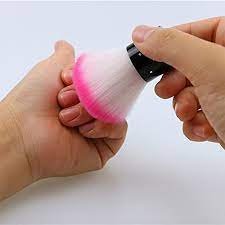 Pink 1 Pc Nail Brush Skin-friendly Exquisite Long Handle Practical Nail Art Brush for Home – Flambeauty (image 4)