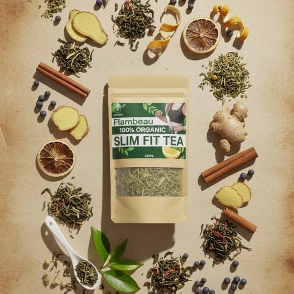 Slim Fit Tea – 100% Organic Loose Herbal Tea Slim Fit Tea – 100% Organic Loose Herbal Tea – Flambeauty (image 5)