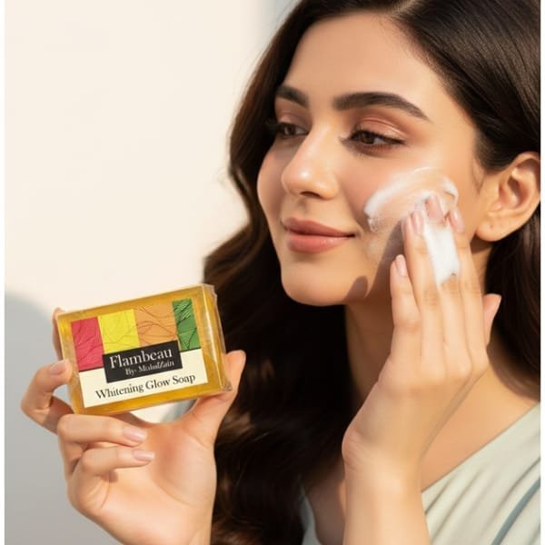 Whitening Glow Soap Whitening Glow Soap – Flambeauty (image 4)