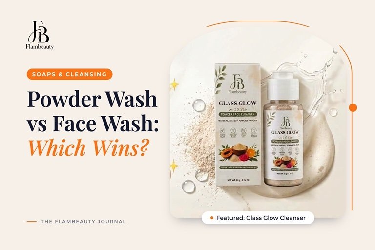 Powder Face Wash vs Regular Face Wash: Which Is Better for Your Skin?